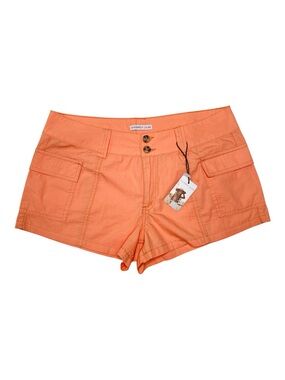 Sincerely Jules Peach Hi/Rise Cargo Style Shorts 100% Cotton Womens Size 9/29